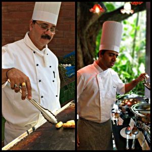 From Left Chef Ashok K Sharma & Chef Kunal Sharma