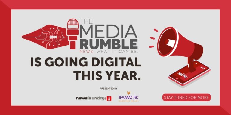 The Media Rumble (TMR), Hosted By Newslaundry And Teamwork Arts, To Be Back In A New Avatar This Year