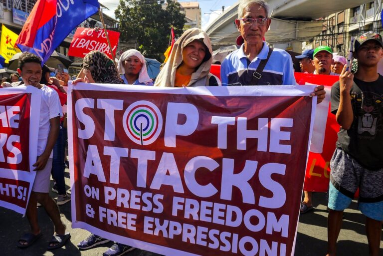 Press Under Fire In Manila