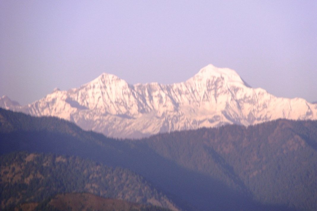 Himalaya : A view from Massoorie Pic.Credit:Nilesh Chogle