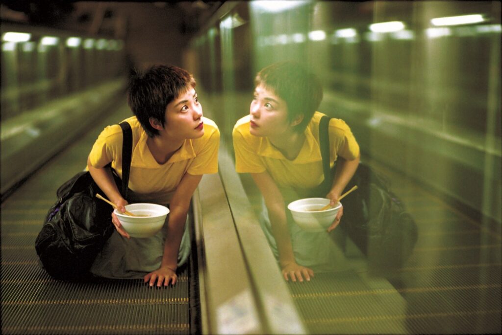 Faye Wong in a still from Chungking Express