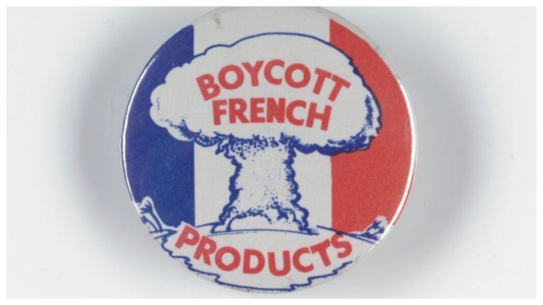 Boycott French products