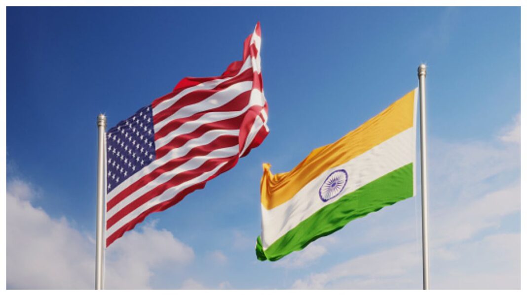 India and United States Flags