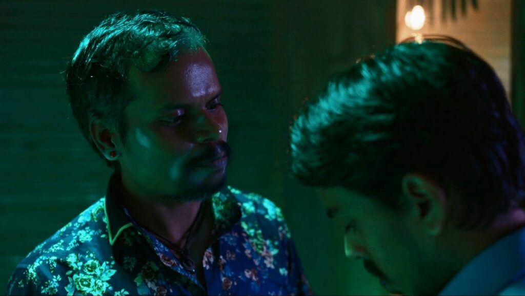 Nalneesh Neel and Adarsh Gourav in a still from The White Tiger / Photo Credit: YouTube Screengrab