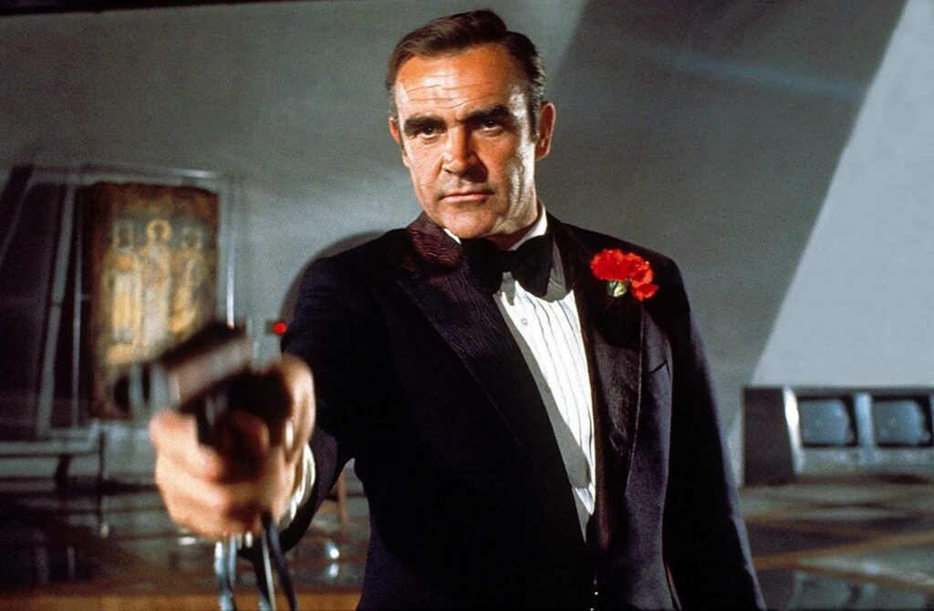 Sean Connery in a still from Diamonds Are Forever / Photo Credit: The Simple Cinephile