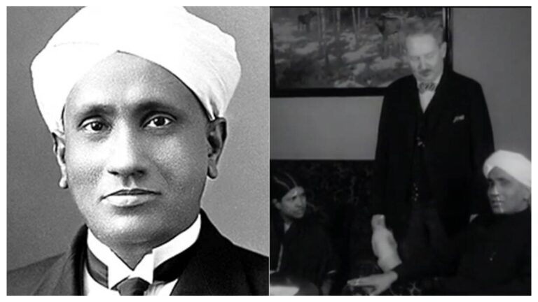 An Ode To The First Indian Scientist and Nobel Prize Winner Sir C.V. Raman