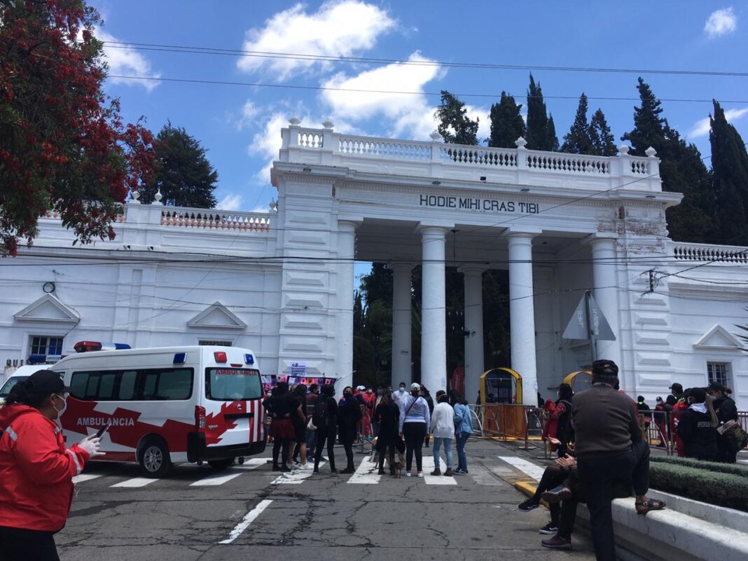 To illustrate a protest in Sucre