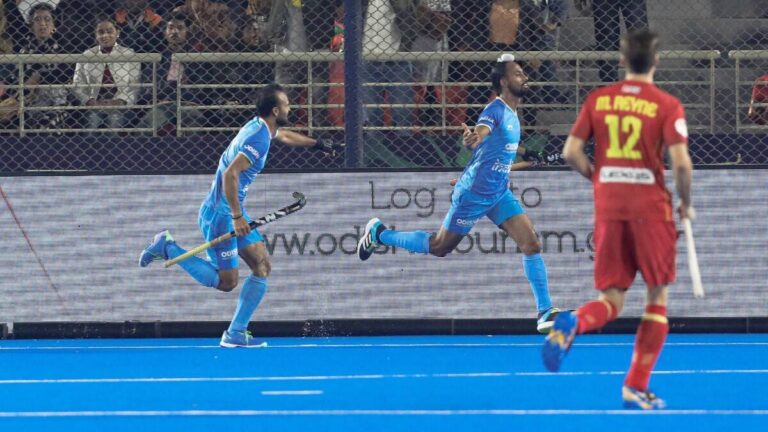 Hardik Shines as India Beat Spain 2-0 in the Hockey World Cup Opener