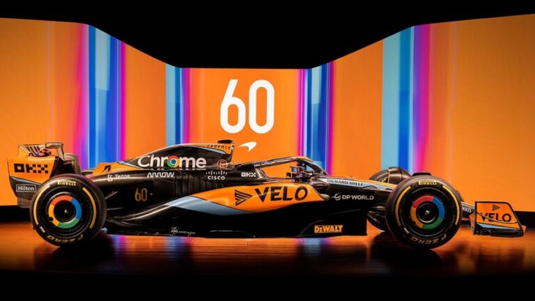 McLaren Celebrates 60th Anniversary with New MCL60 Challenger for 2023 F1 Season