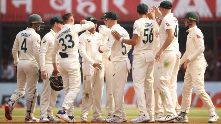 Australia Dominates India on the 1st Day of the 3rd Test Match at Indore