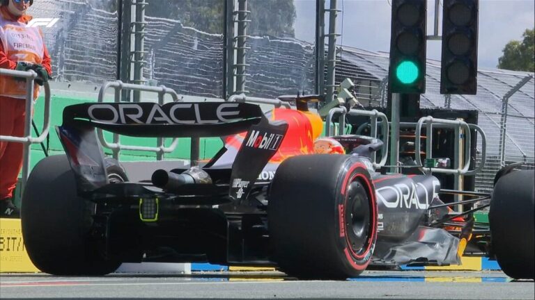 Verstappen Leads Red Bull 1-2 in Bumpy Opening Practice for Australian Grand Prix