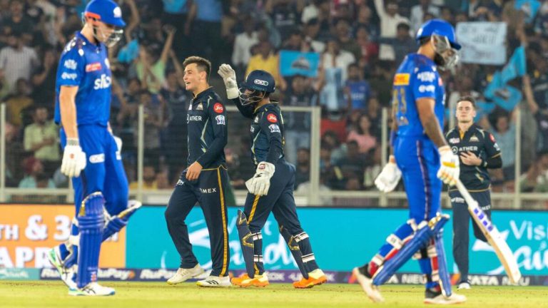 Gujarat Titans Crush Mumbai Indians with Stunning Death-Over Assault