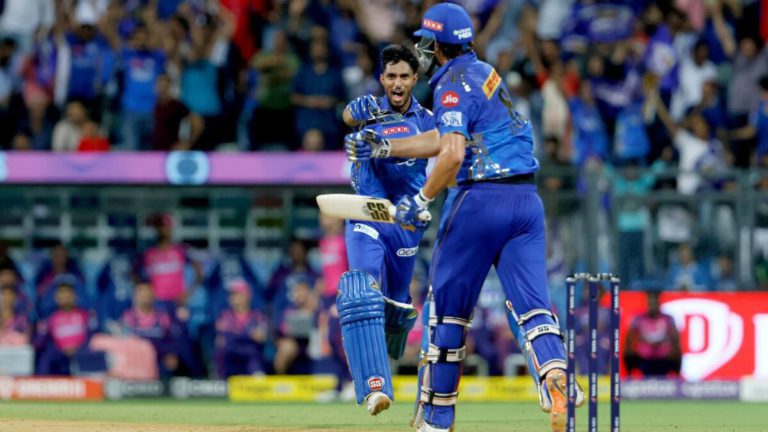Tim David Propels Mumbai Indians to Record Run Chase Against Rajasthan Royals