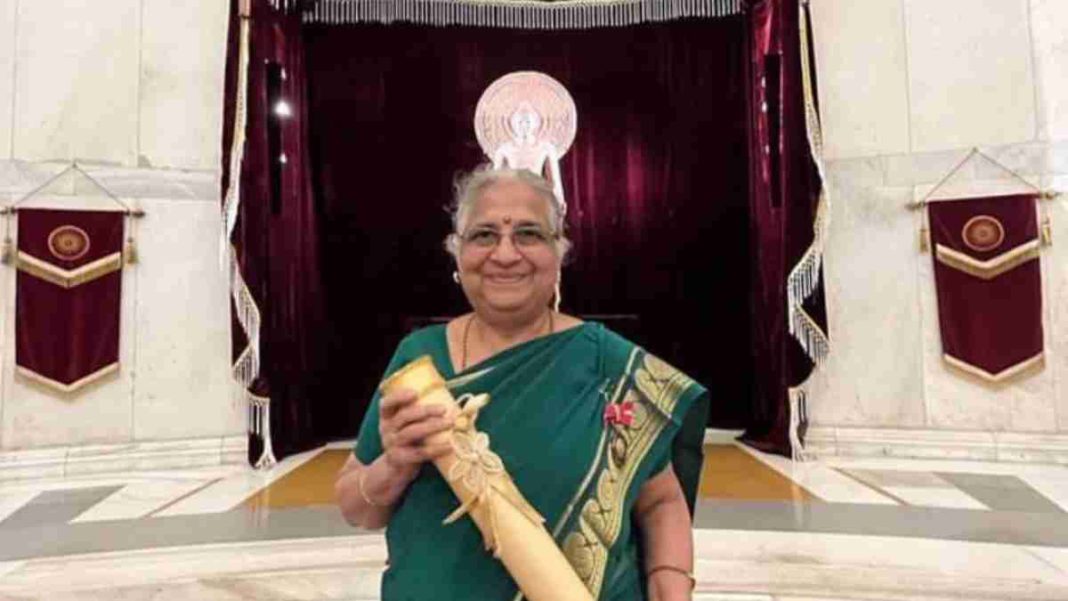Sudha Murty Padma Bhushan