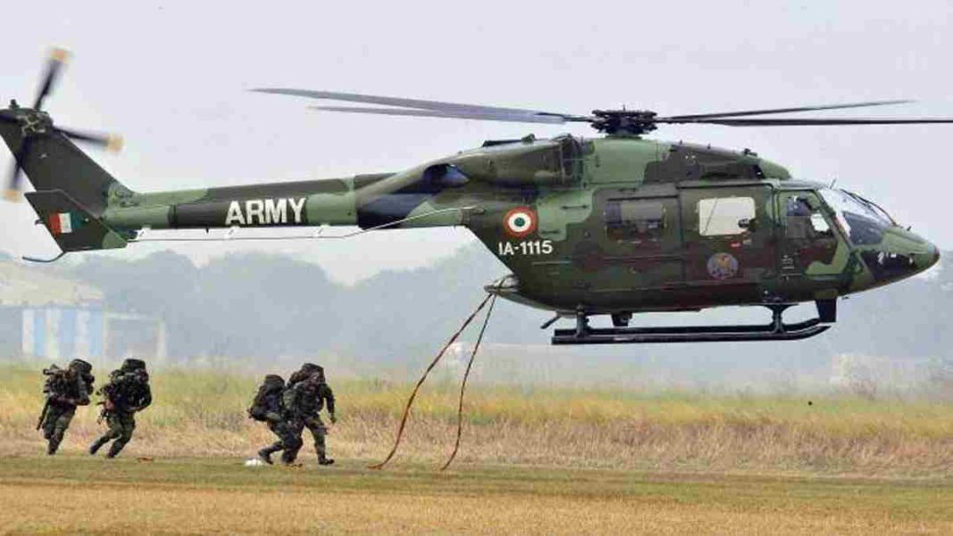 Dhruv army J&K