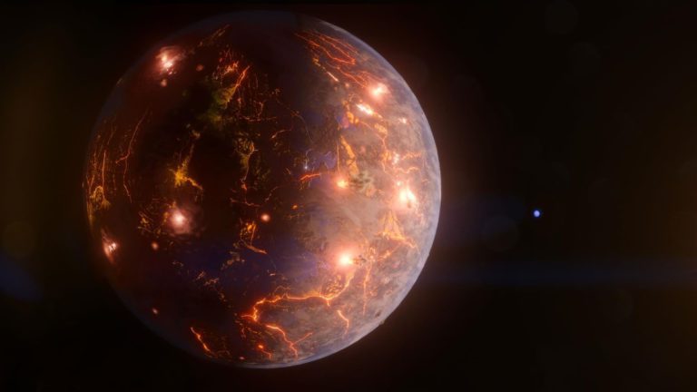 Volcanic Planet Discovered 90 Light Years away, Providing Insights into Planetary Evolution