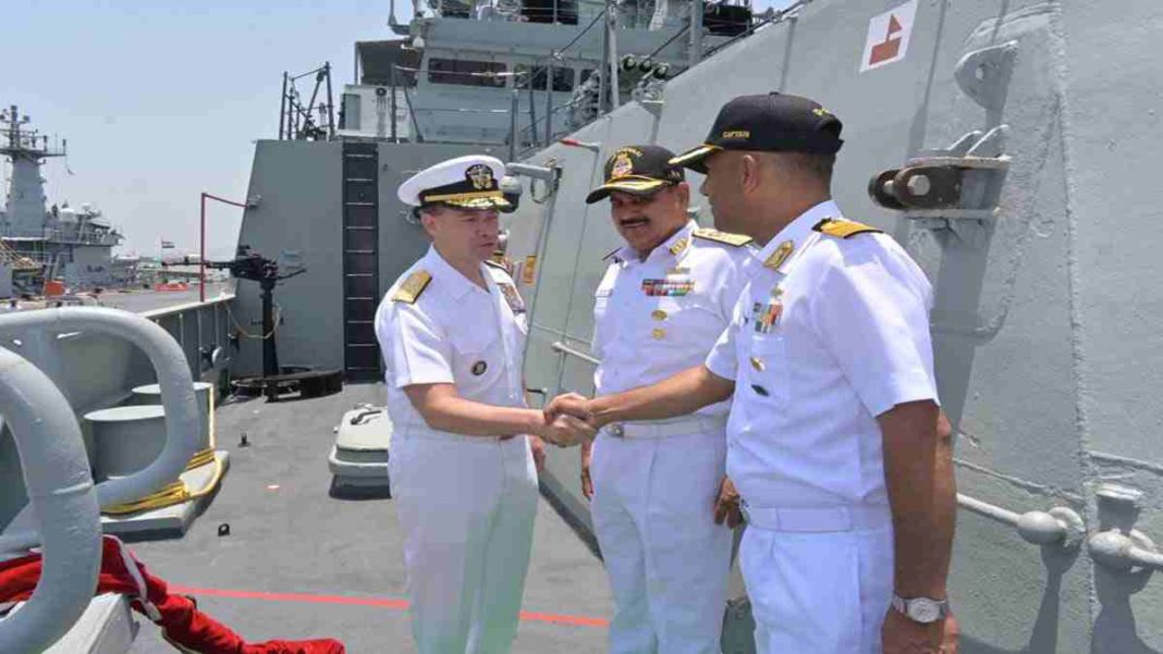 India US naval force Mumbai
