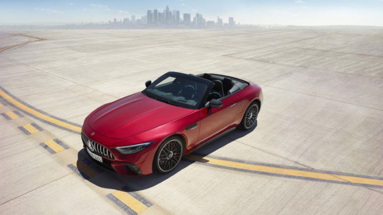 Mercedes-Benz Unleashes the Power-Packed SL55 AMG Roadster in India at Rs 2.35 Crore