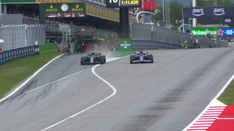 Ocon and Alonso Express Mutual Respect after Intense Battle During Spanish GP