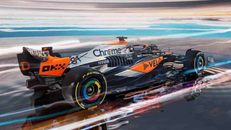 McLaren Revives Iconic Chrome Livery for British Grand Prix in Partnership with Google