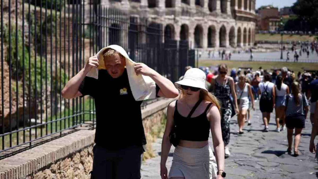 Red alert Italy heat wave