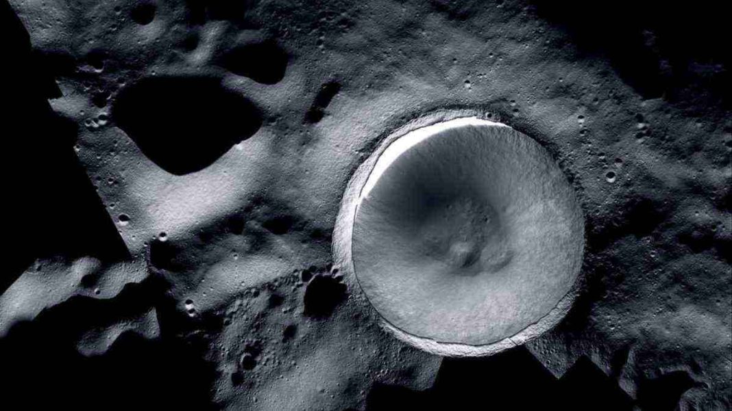 NASA lunar South Pole