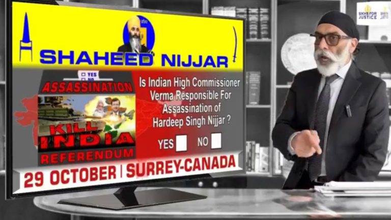 ‘Sikhs for Justice’ Threatens Indian-Hindu Community in Canada amid Nijjar Killing Row