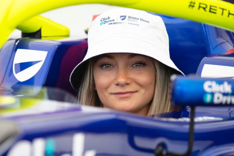 Jessica Hawkins Impresses Nico Rosberg in Aston Martin F1 Test