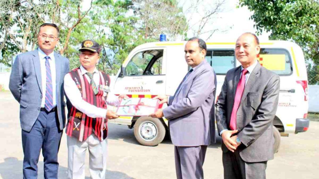 Sunil Rane Ambulance Nagaland