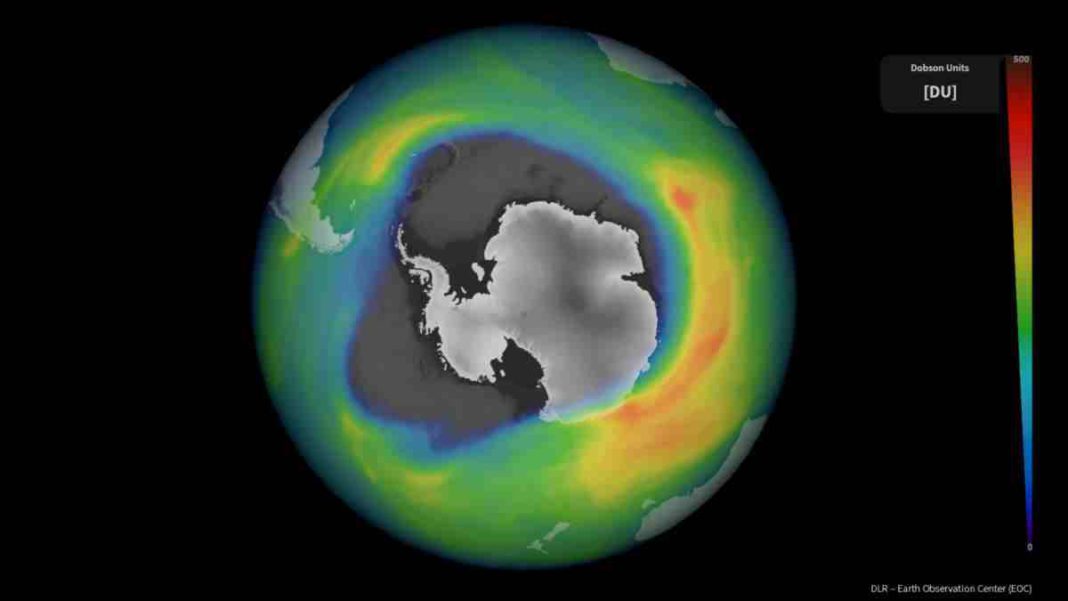 Ozone hole Antartica
