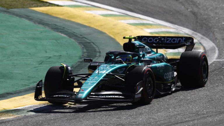Questions Arise after Alonso’s Resolute Defense Thwarts Perez in Thrilling Brazilian GP Battle